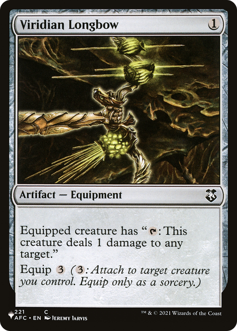 Viridian Longbow (The List Reprint)