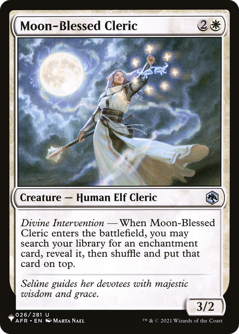 Moon-Blessed Cleric (The List Reprint)