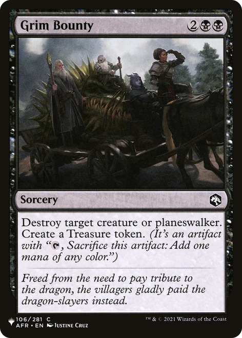 Grim Bounty (The List Reprint)