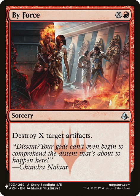 By Force (The List Reprint)