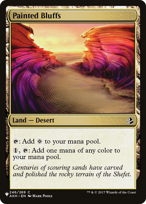 Painted Bluffs (The List Reprint)
