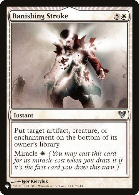 Banishing Stroke (The List Reprint)