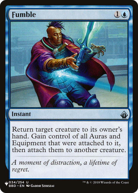 Fumble (The List Reprint)