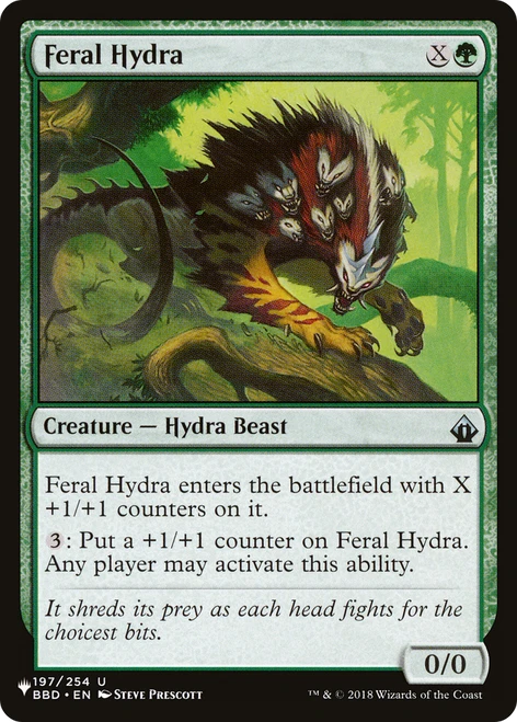 Feral Hydra (The List Reprint)