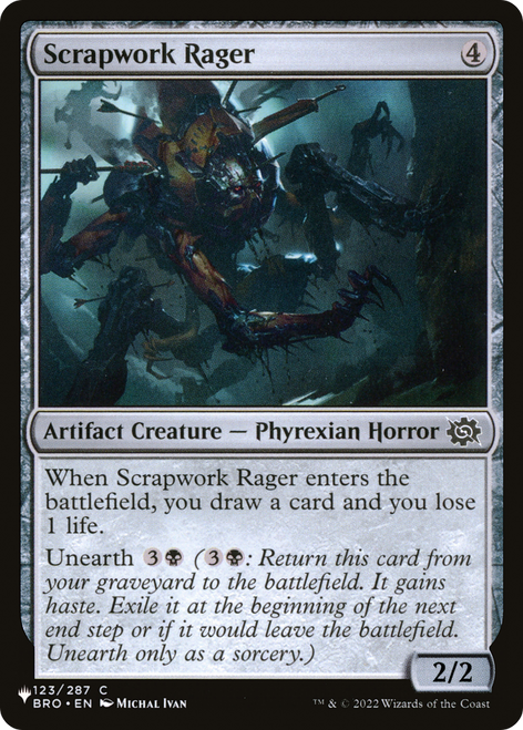 Scrapwork Rager (The List Reprint)