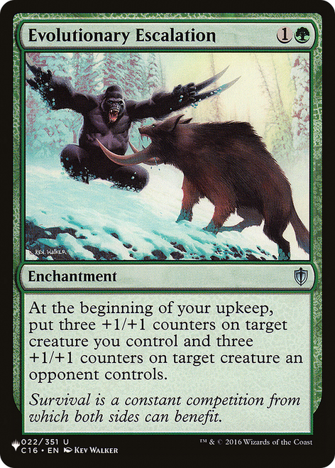 Evolutionary Escalation (The List Reprint)