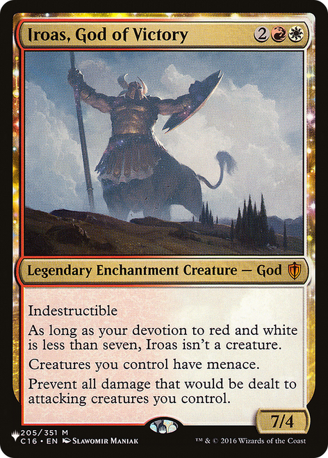 Iroas, God of Victory (The List Reprint)
