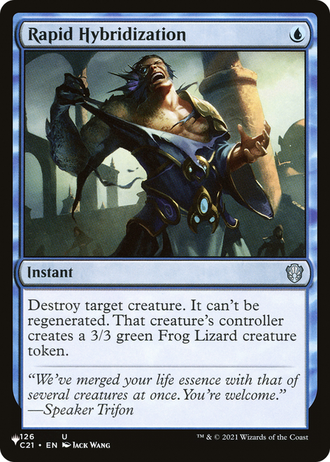 Rapid Hybridization (The List Reprint)