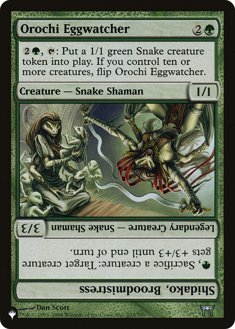 Orochi Eggwatcher (The List Reprint)