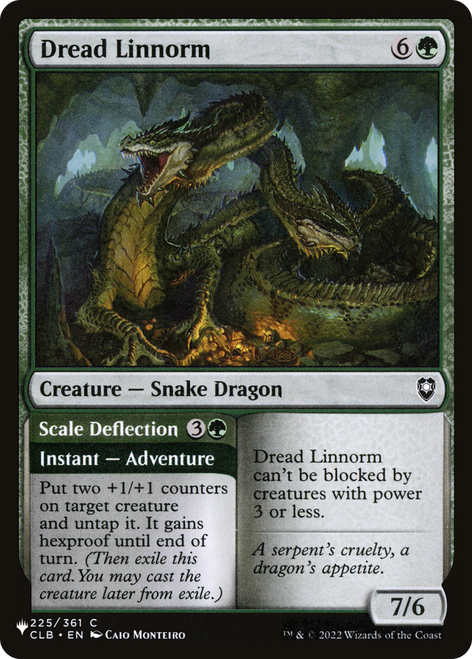 Dread Linnorm (The List Reprint)
