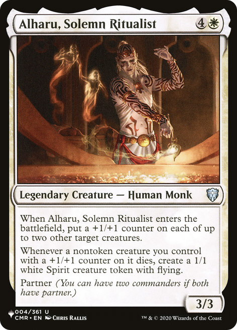 Alharu, Solemn Ritualist (The List Reprint)