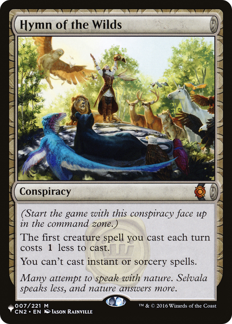 Hymn of the Wilds (The List Reprint)