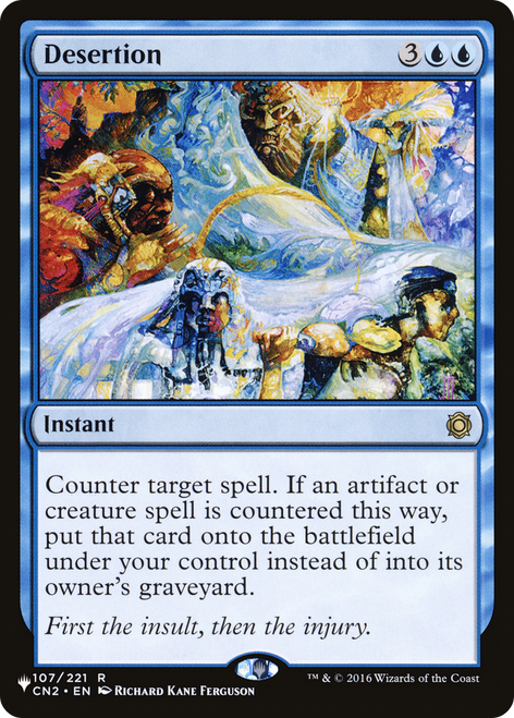 Desertion (The List Reprint)