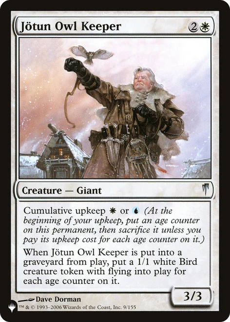 Jotun Owl Keeper (The List Reprint)