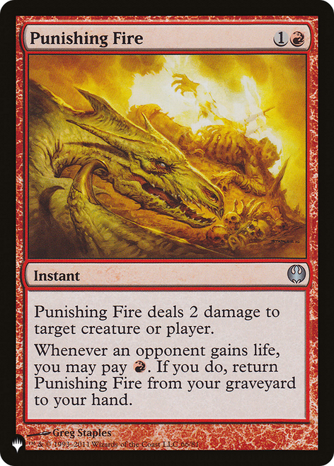 Punishing Fire (The List Reprint)