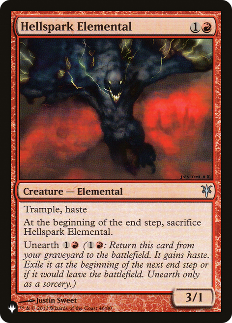Hellspark Elemental (The List Reprint)