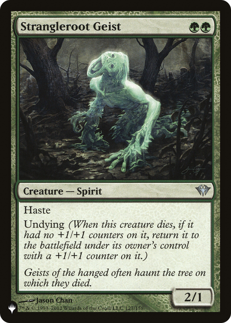 Strangleroot Geist (The List Reprint)