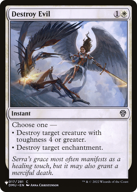 Destroy Evil (The List Reprint)