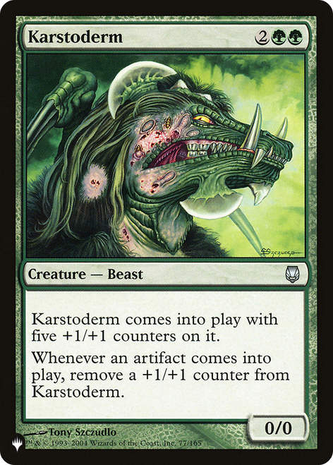 Karstoderm (The List Reprint)
