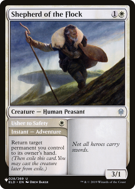 Shepherd of the Flock (The List Reprint)