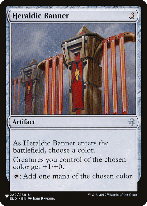 Heraldic Banner (The List Reprint)