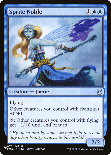 Sprite Noble (The List Reprint)