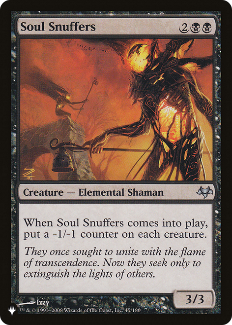 Soul Snuffers (The List Reprint)