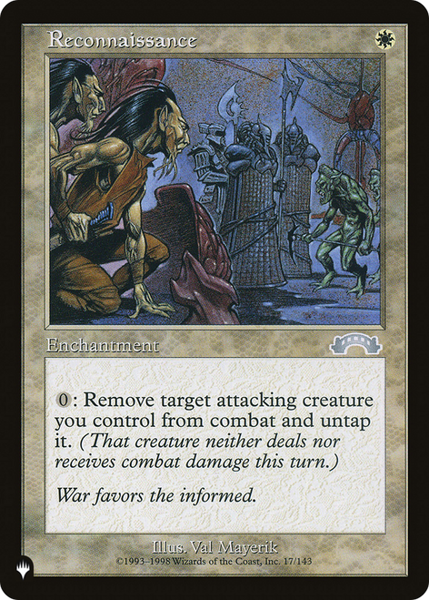 Reconnaissance (The List Reprint)