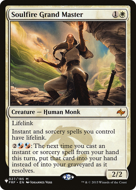 Soulfire Grand Master (The List Reprint)