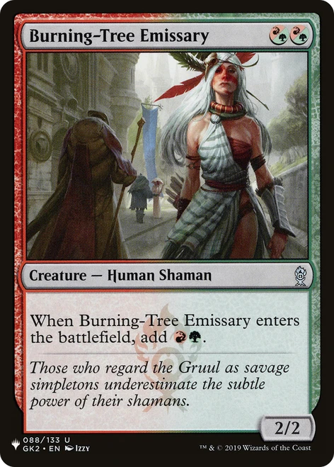 Burning-Tree Emissary (The List Reprint)