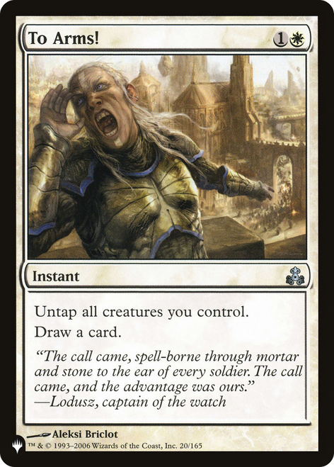 To Arms! (The List Reprint)