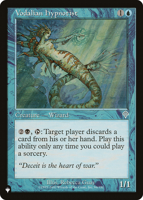 Vodalian Hypnotist (The List Reprint)