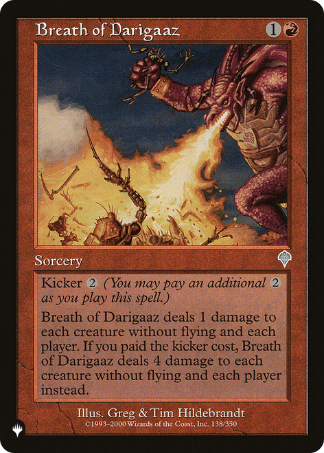 Breath of Darigaaz (The List Reprint)
