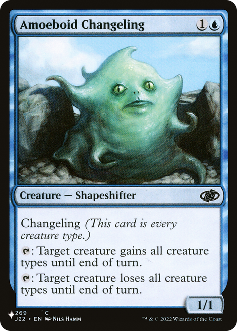 Amoeboid Changeling (The List Reprint)