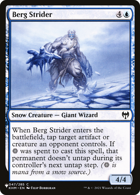 Berg Strider (The List Reprint)
