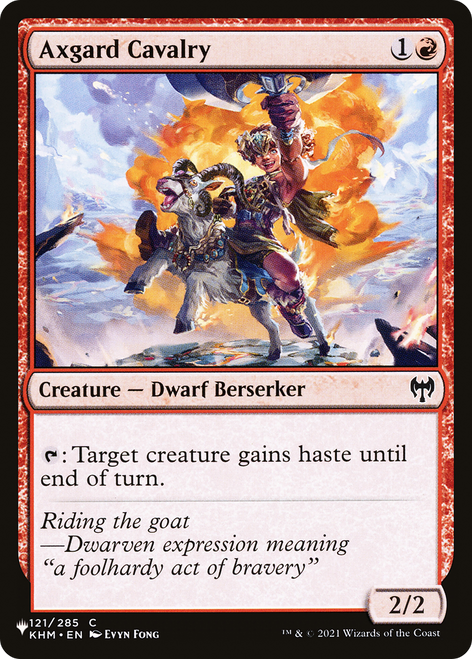 Axgard Cavalry (The List Reprint)