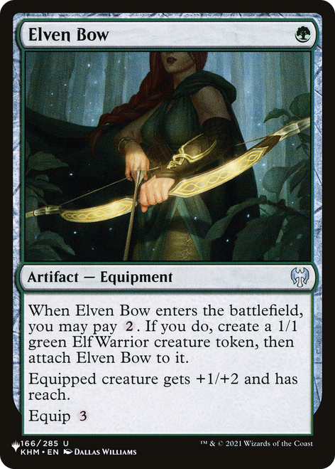 Elven Bow (The List Reprint)