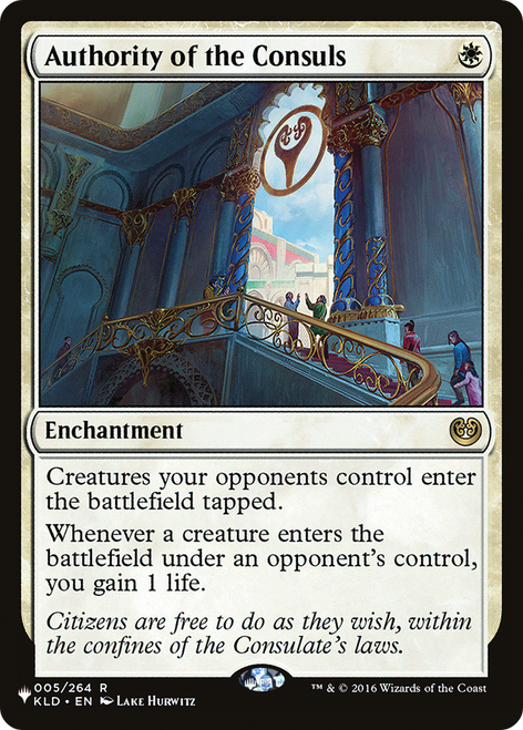 Authority of the Consuls (The List Reprint)