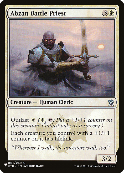 Abzan Battle Priest (The List Reprint)
