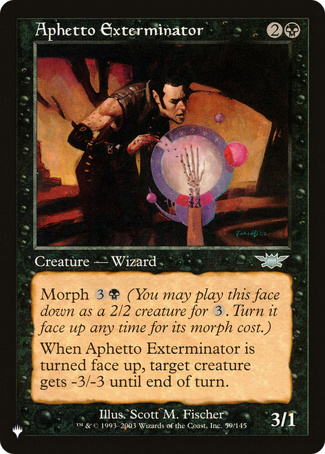 Aphetto Exterminator (The List Reprint)