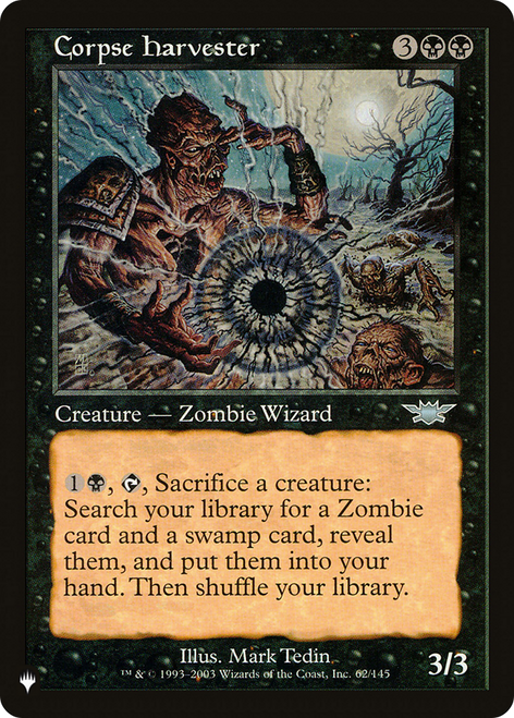 Corpse Harvester (The List Reprint)