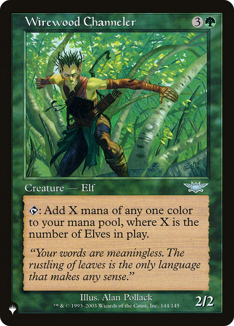 Wirewood Channeler (The List Reprint)