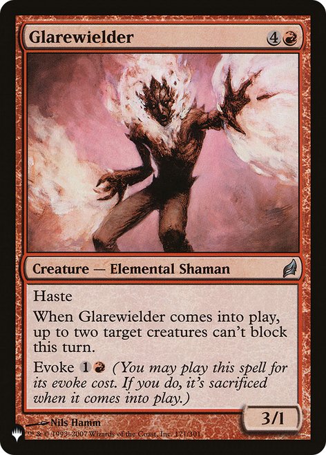 Glarewielder (The List Reprint)