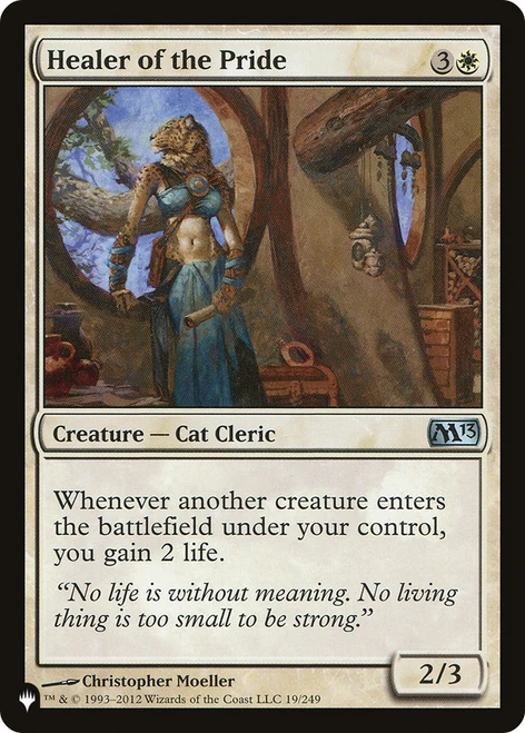 Healer of the Pride (The List Reprint)