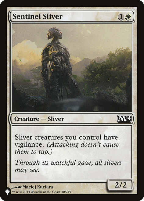 Sentinel Sliver (The List Reprint)