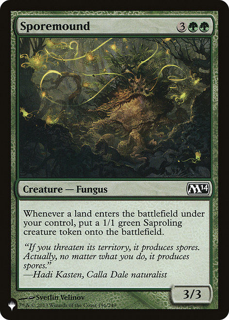Sporemound (The List Reprint)