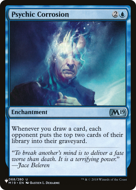 Psychic Corrosion (The List Reprint)