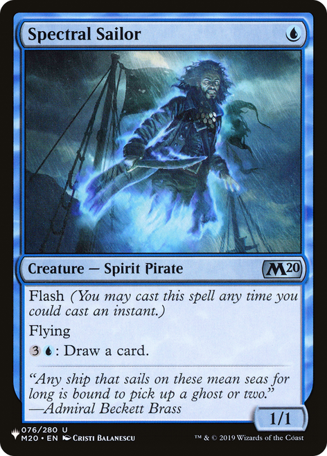 Spectral Sailor (The List Reprint)