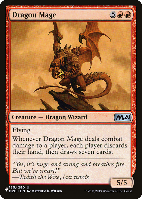 Dragon Mage (The List Reprint)