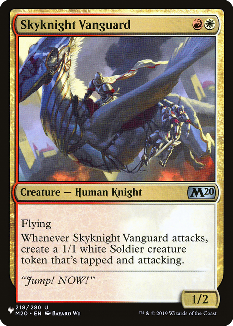 Skyknight Vanguard (The List Reprint)